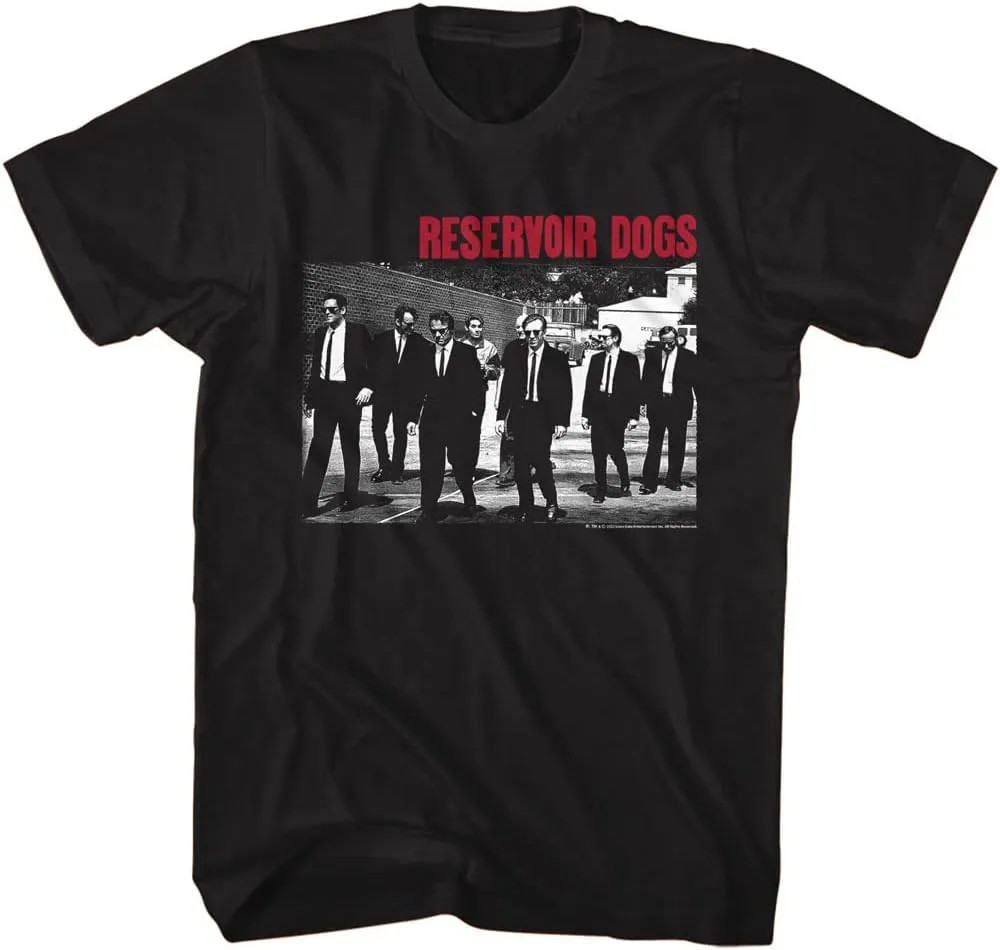 Reservoir Dogs T Shirt Group Shot Adult Short Sleeve T Shirts 90s Movies Graphic Tees