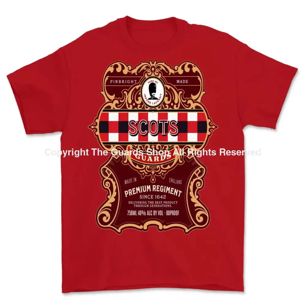 SCOTS GUARDS BEER Printed T-Shirt