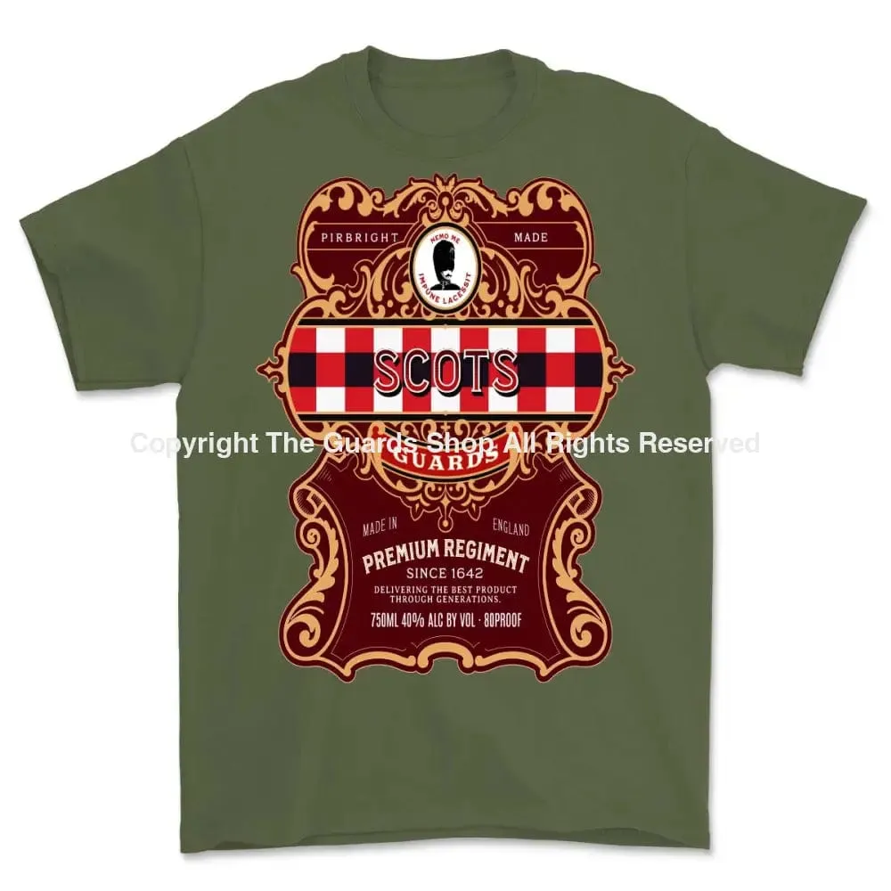 SCOTS GUARDS BEER Printed T-Shirt