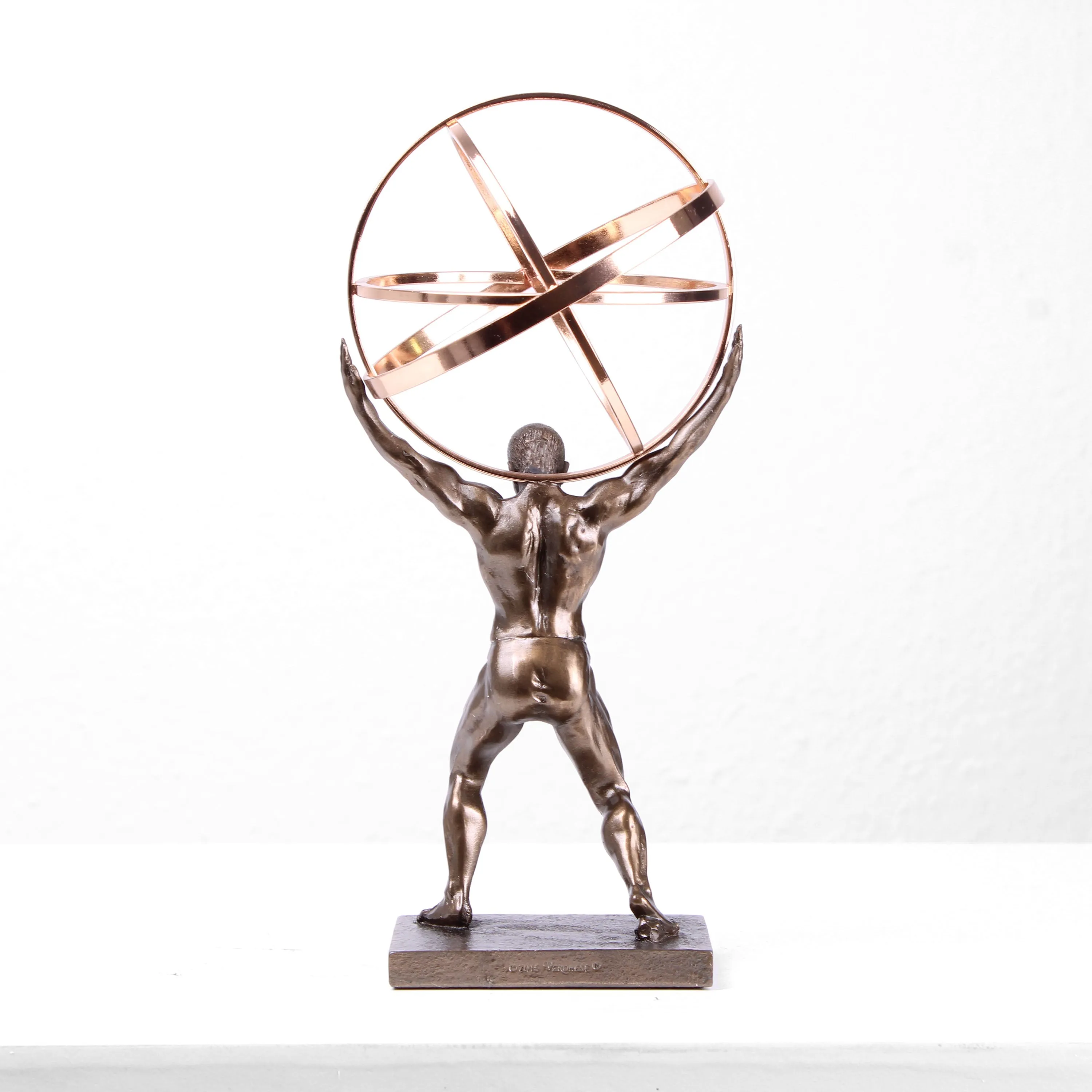 Sculpture of Atlas (Cold Cast Bronze Statue)