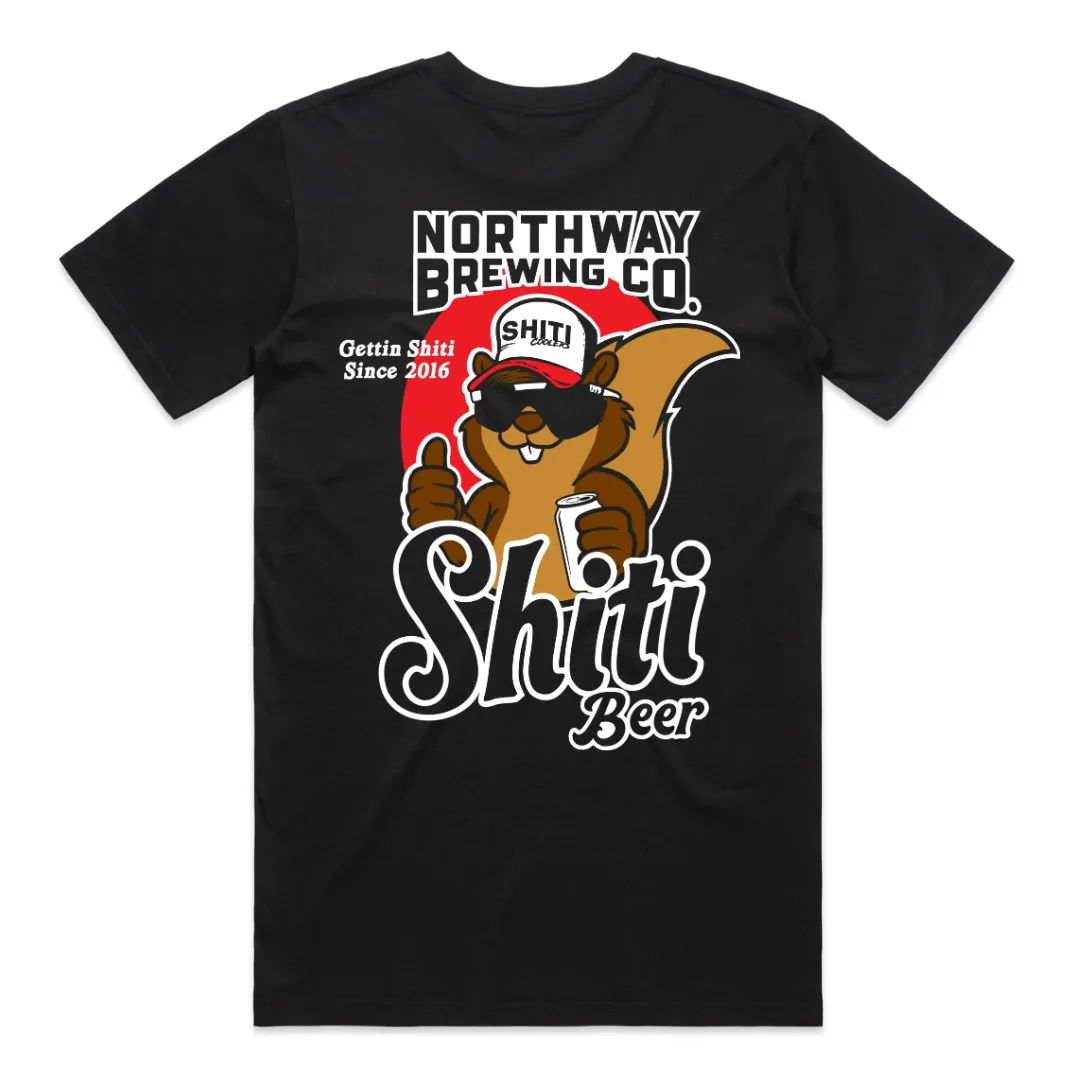 SHITI Beer Black T-Shirt