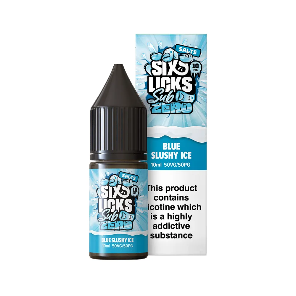 Six Licks Sub Zero 10ml Salt