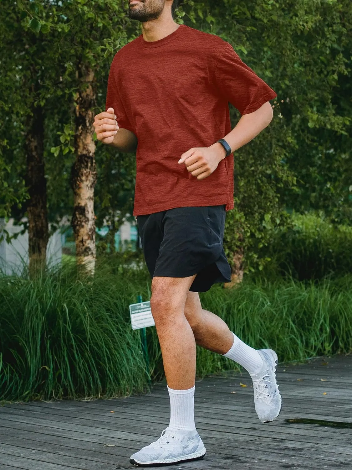TACVASEN Workout Shirts for Men Short Sleeve Athletic Quick Dry fit Shirts for Running