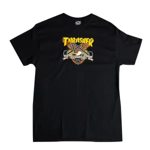 Thrasher x Anti-Hero Eaglegram T-Shirt Black