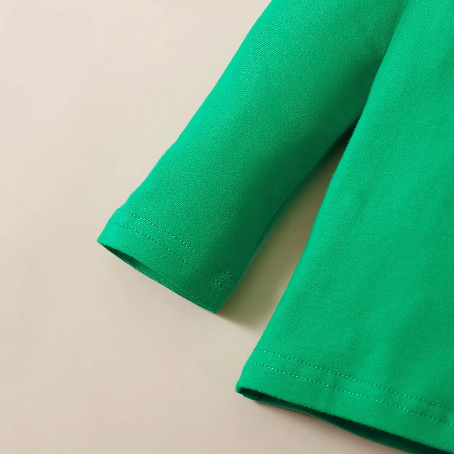 Toddler Baby Girl Solid Color T Shirt Kids Blouse Basic Plain Ruffle Top Cotton Casual Clothes