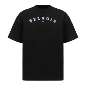 Varsity Blue T-Shirt Black