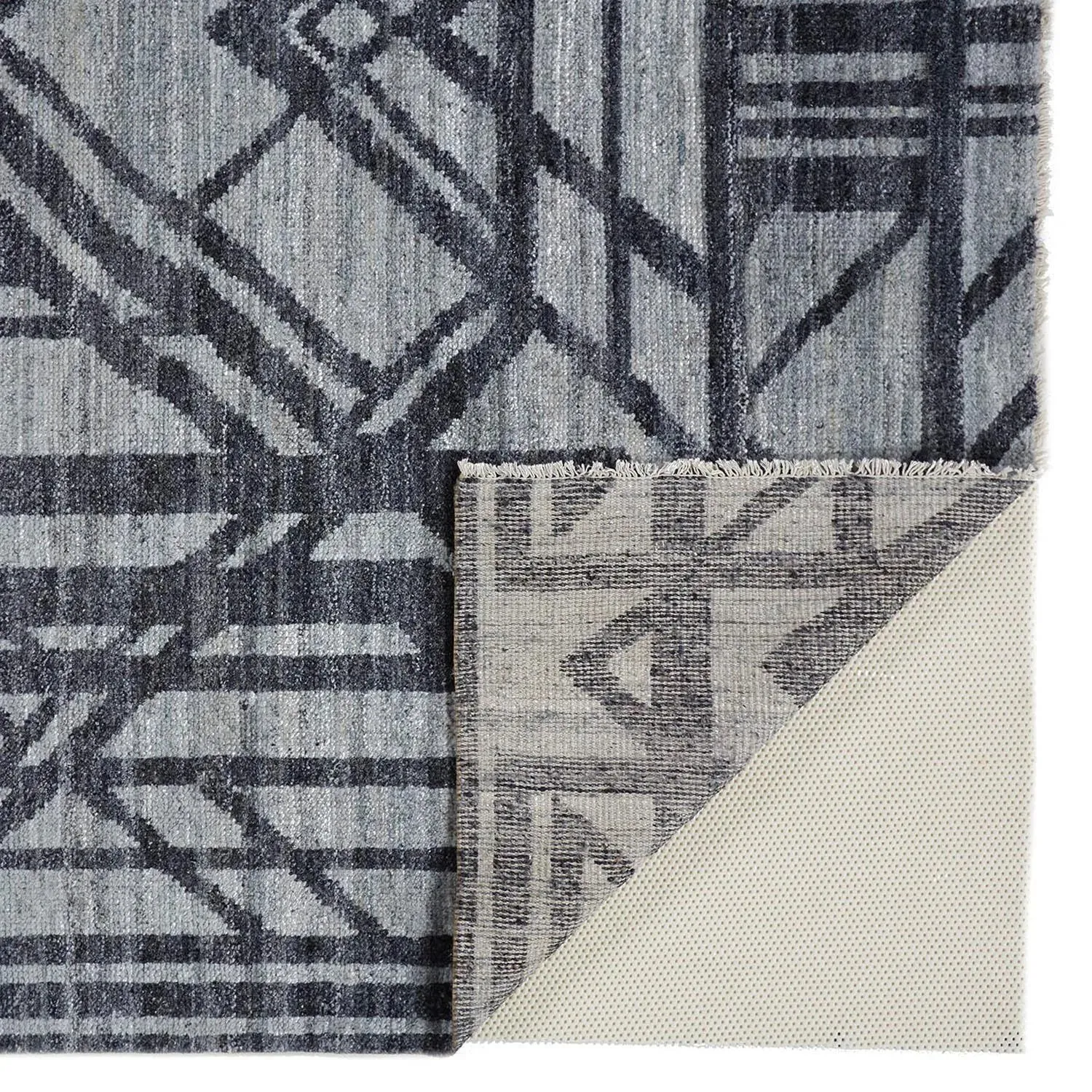 Vivien 8046554F Gray/Blue Rug
