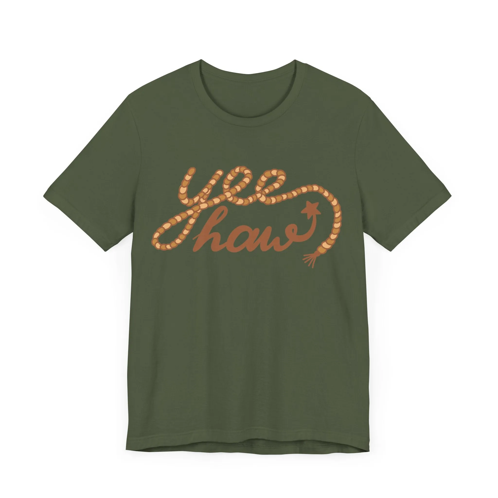 Yeehaw rope Unisex Jersey Short Sleeve Tee