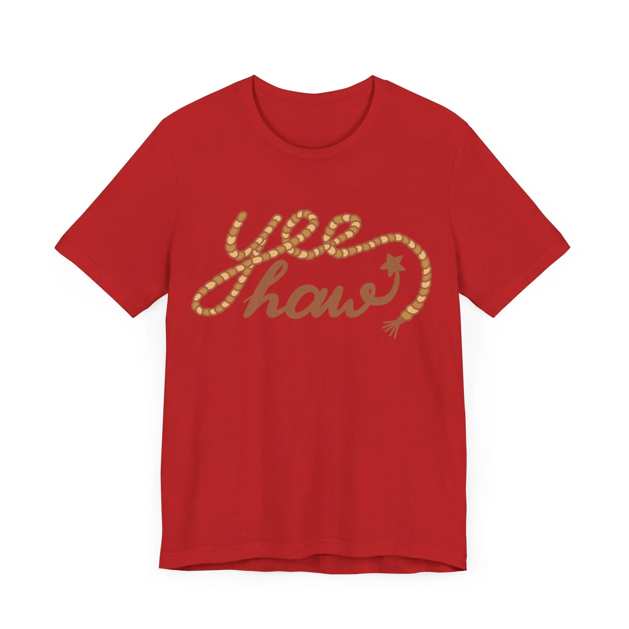 Yeehaw rope Unisex Jersey Short Sleeve Tee