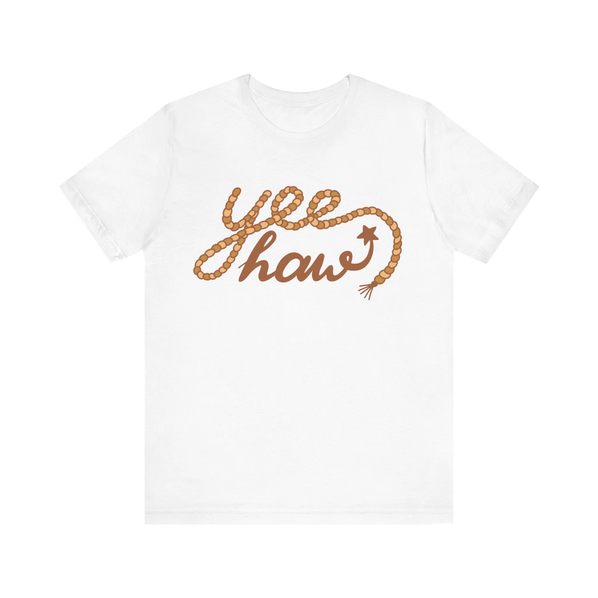 Yeehaw rope Unisex Jersey Short Sleeve Tee